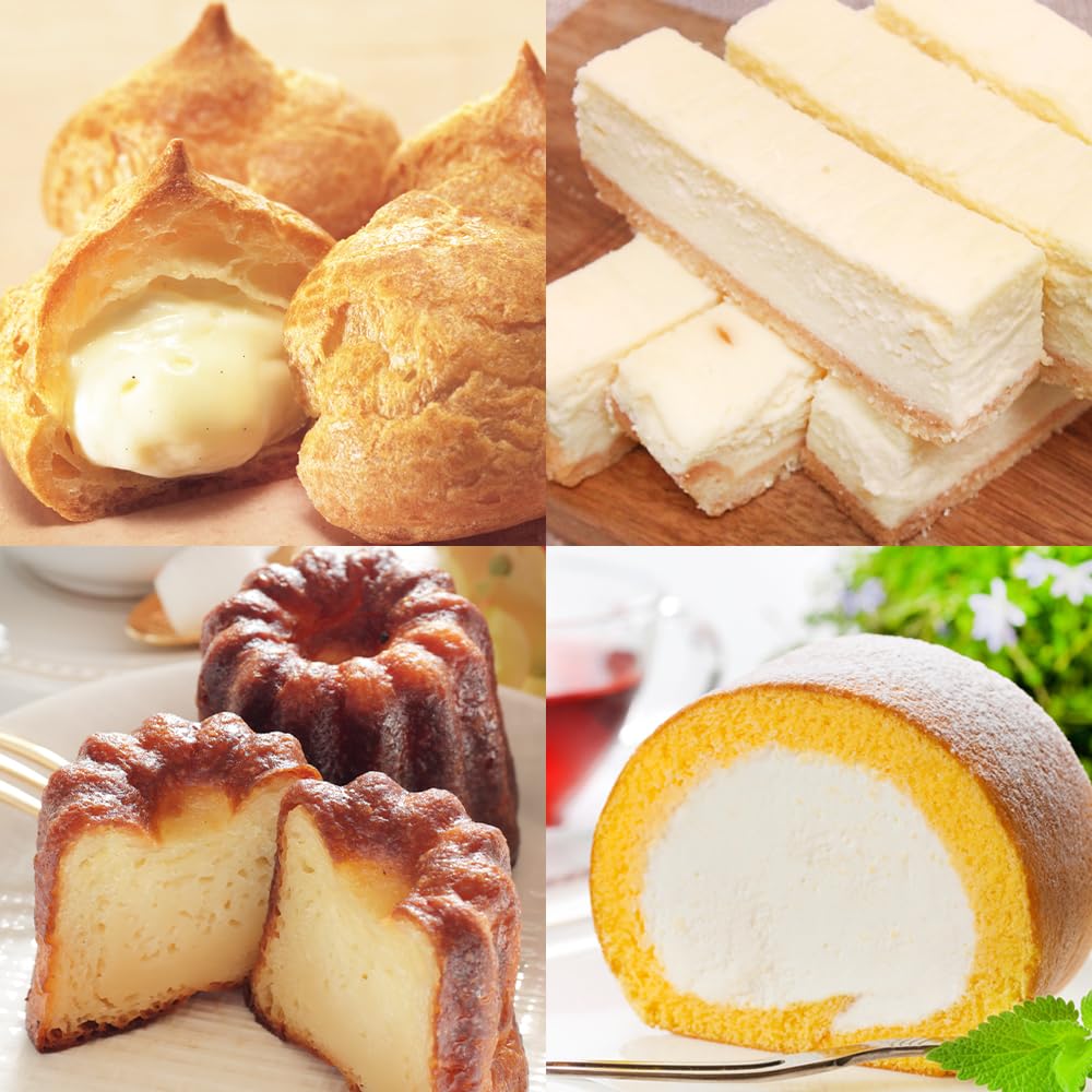 Amazon.co.jp: 洋菓子 食べ比べ 4点セット【 チーズケーキ